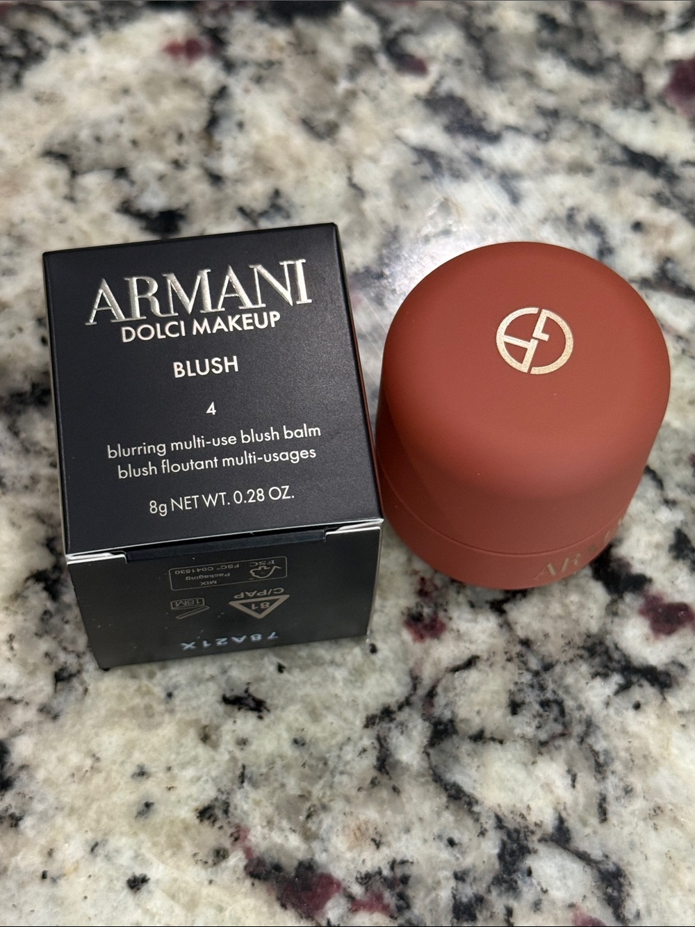 Giorgio Armani Dolci Makeup Blush #4 Cinnamon Blush New in Box!